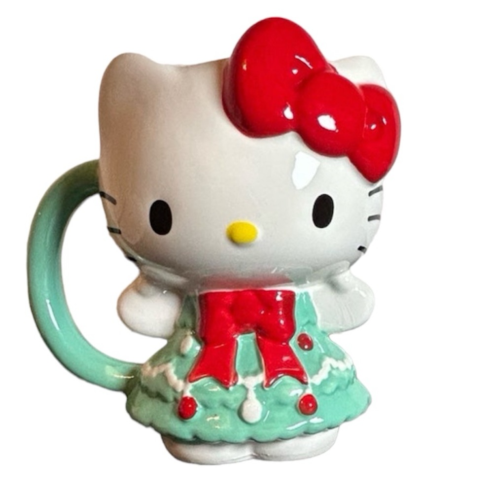 Hello Kitty Christmas Tree Dress Mug